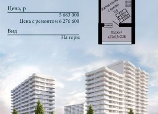 Продаю квартиру студию, 19.2 м2, Ольгинка