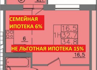 Продажа 1-ком. квартиры, 34.8 м2, Иркутск, Октябрьский округ