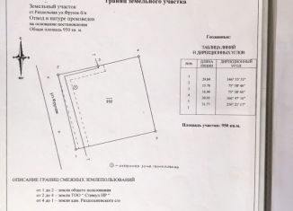 Продажа земельного участка, 9.5 сот., станица Раздольная, улица Фрунзе, 11