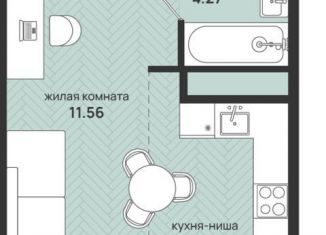 Продажа квартиры студии, 34.3 м2, Архангельск, улица Свободы, 16, Октябрьский округ