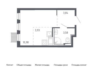 Продается квартира студия, 22.3 м2, Москва, Молжаниновский район, жилой комплекс Молжаниново, к1