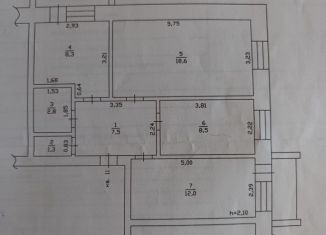 Продам 3-ком. квартиру, 59 м2, город Асино, улица 370-й Стрелковой Дивизии, 46