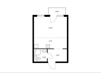 Продам квартиру студию, 27.9 м2, городской посёлок Янино-1, ЖК Янинский Лес