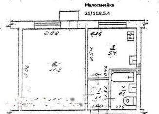 Аренда 1-комнатной квартиры, 22 м2, Шадринск, улица Автомобилистов, 56