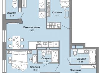 3-ком. квартира на продажу, 82 м2, Кировская область