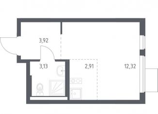 Продажа квартиры студии, 22.3 м2, Ленинский городской округ, ЖК Горки Парк