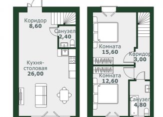Продажа трехкомнатной квартиры, 84 м2, Челябинская область, Спортивная улица, 5