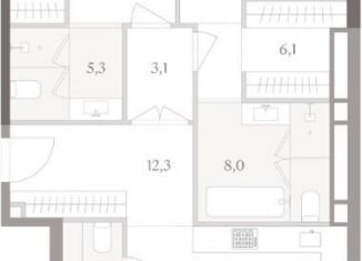 Продажа двухкомнатной квартиры, 116.8 м2, Москва, Тессинский переулок, 1, Таганский район