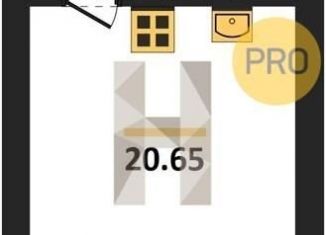 Продажа квартиры студии, 20.6 м2, село Новая Усмань