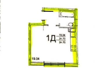 Продажа квартиры студии, 25.3 м2, Санкт-Петербург, проспект Королёва, ЖК Каменка