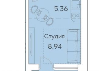 Продажа квартиры студии, 21.4 м2, Москва, ЖК Аквилон Бисайд