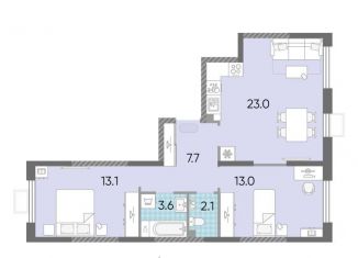 Продам 2-комнатную квартиру, 62.5 м2, Москва, метро Солнцево, жилой комплекс Лучи, к15