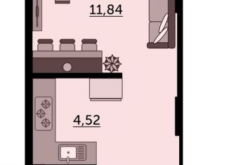 Продается квартира студия, 29.2 м2, Ростов-на-Дону, улица 23-я Линия, 54с12, ЖК Город у Реки