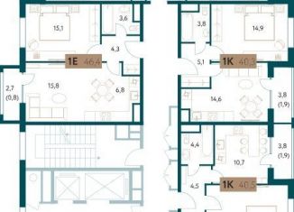 3-ком. квартира на продажу, 102.6 м2, Москва, Винницкая улица, 8к4, ЖК Настоящее