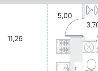 Продажа квартиры студии, 25 м2, городской посёлок Янино-1, ЖК Ясно-Янино