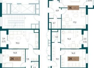 Продажа трехкомнатной квартиры, 100.5 м2, Москва, Винницкая улица, 8к4, ЖК Настоящее