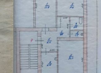 Продам 3-ком. квартиру, 60.4 м2, рабочий посёлок Степное Озеро, улица Химиков, 14