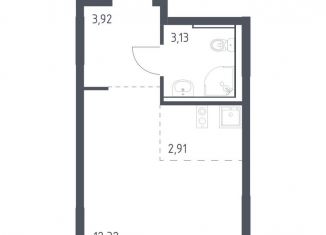 Продаю квартиру студию, 22.3 м2, Москва, Молжаниновский район