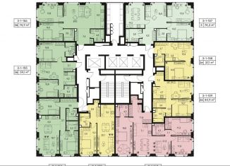 2-комнатная квартира на продажу, 44.9 м2, Москва, метро Мичуринский проспект, жилой комплекс Левел Мичуринский, к3