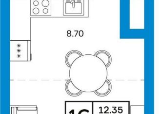 Продается 1-ком. квартира, 29.8 м2, Уфа, Кировский район, улица Софьи Перовской, 22