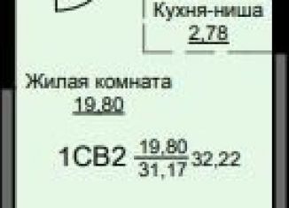 Квартира на продажу студия, 32.2 м2, Щёлково, жилой комплекс Соболевка, к8