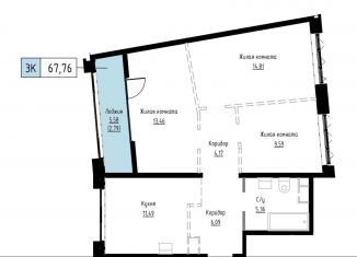 Продам 3-ком. квартиру, 67.8 м2, Хабаровский край