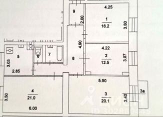 Продам 4-комнатную квартиру, 96.7 м2, Москва, проспект Будённого, 30/8, станция Шоссе Энтузиастов