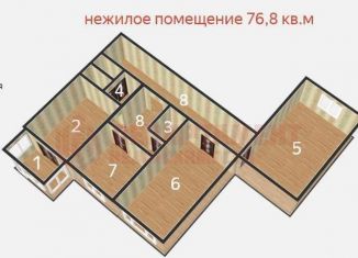 Продаю офис, 76.8 м2, Астрахань, улица Адмирала Нахимова, 113