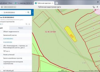 Продается земельный участок, 8 сот., Арзамас, Малозаводской участок, 2