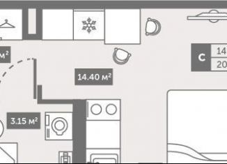 Продается квартира студия, 20.9 м2, Санкт-Петербург