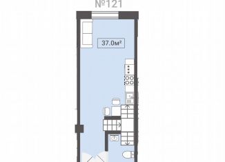 Продается квартира студия, 37 м2, Санкт-Петербург, Прилукская улица, 35