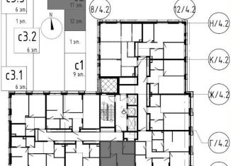 Продам 1-комнатную квартиру, 45.2 м2, Москва, 2-я очередь, к4, ЖК Шагал