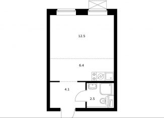 Продажа квартиры студии, 25.2 м2, Москва, ВАО