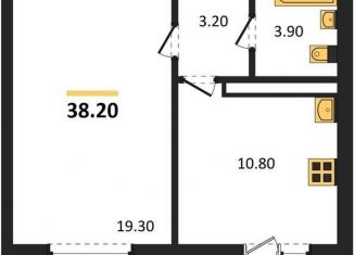 Продаю однокомнатную квартиру, 38.2 м2, Воронеж, Левобережный район, улица Шидловского, 28