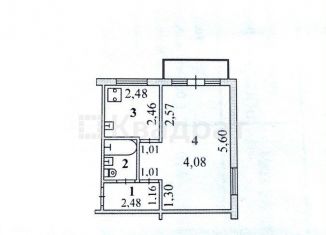 Продажа однокомнатной квартиры, 30.7 м2, Липецкая область, улица Гагарина, 115к1