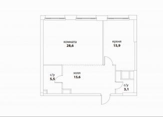 Продаю 2-ком. квартиру, 70 м2, Москва, Шелепихинская набережная, 34к2зд3