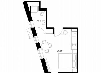 Продается квартира студия, 23.8 м2, Санкт-Петербург, Красногвардейский район, проспект Энергетиков, 6