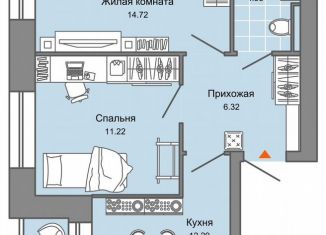 Продаю двухкомнатную квартиру, 51 м2, Кировская область