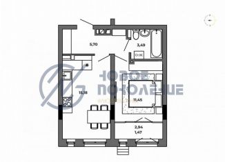 Продажа однокомнатной квартиры, 37.3 м2, Омск, Центральный округ