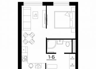 Продаю 1-ком. квартиру, 32.7 м2, Астрахань, Кировский район