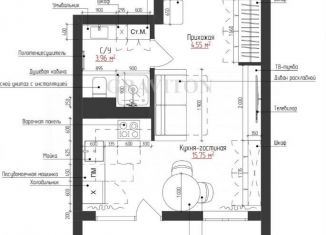 Продам квартиру студию, 26.9 м2, село Майма, Алтайская улица, 49