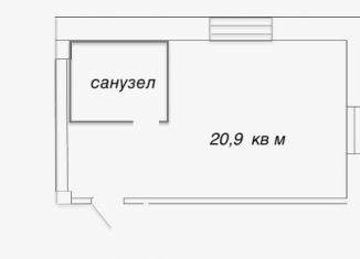 Продается квартира студия, 20.9 м2, Москва, Шелепихинское шоссе, 17к1, ЦАО