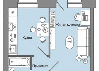 Продажа 1-ком. квартиры, 36 м2, Кировская область