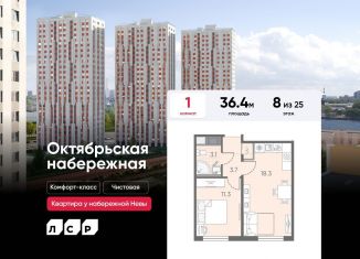 Продажа 1-ком. квартиры, 36.4 м2, Санкт-Петербург, метро Пролетарская