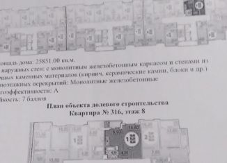 Продаю однокомнатную квартиру, 36.6 м2, Краснодар, улица Героя Владислава Посадского, 16/1, ЖК Бауинвест