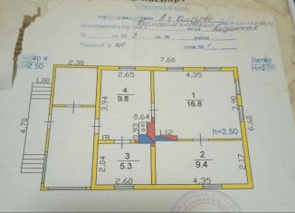 Дом на продажу, 41.3 м2, Кемерово, Тополиная улица, жилой район Промышленновский