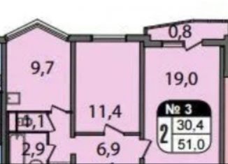 Продаю двухкомнатную квартиру, 51 м2, Москва, шоссе Энтузиастов, 11Ак4, метро Авиамоторная