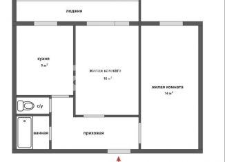 Сдается 2-комнатная квартира, 47 м2, Екатеринбург, Техническая улица, 152
