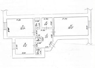 Продается 2-комнатная квартира, 47.6 м2, посёлок Октябрьский, проезд Ленина, 2