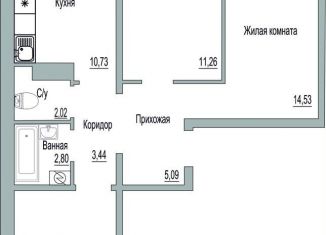 Продам 3-комнатную квартиру, 65 м2, Псковская область, Линейная улица, 85